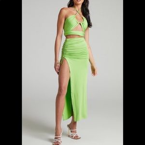 Showpo Green Two-Piece Set